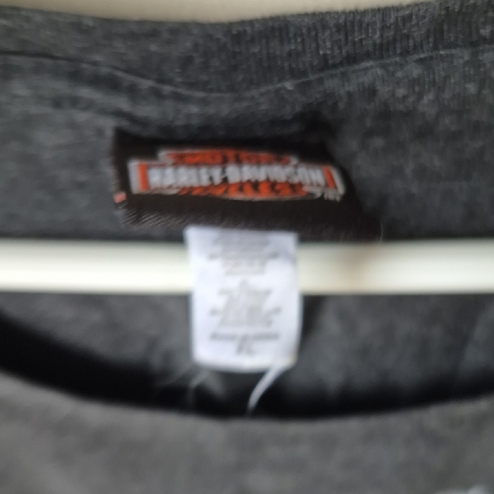 Harley-Davidson Women's Charcoal Tee - Picture 3 of 4